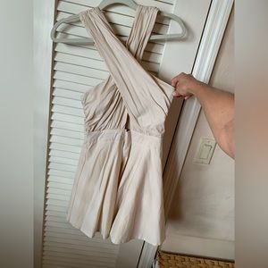 Keyhole cocktail dress